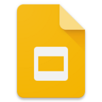 google slides android application logo